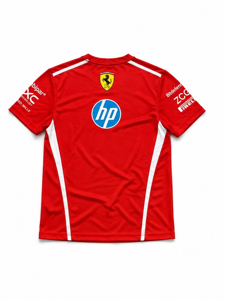 SF Racing 2026 Performance Team T-shirt Back