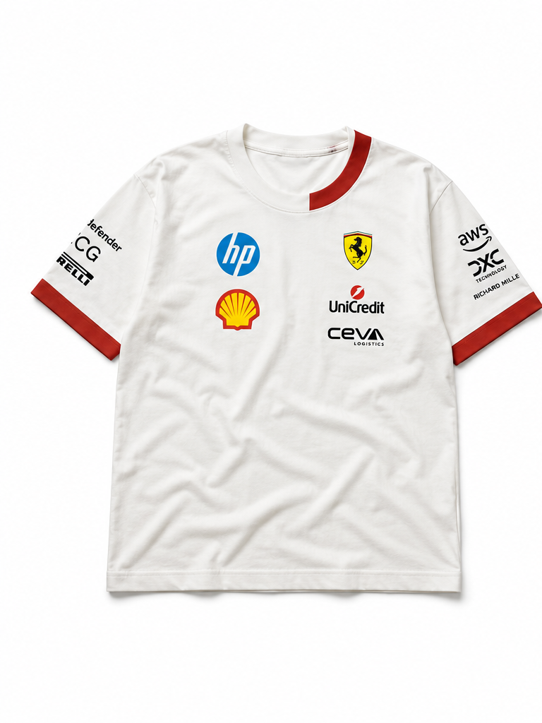 SF White Oversized T-shirt Front