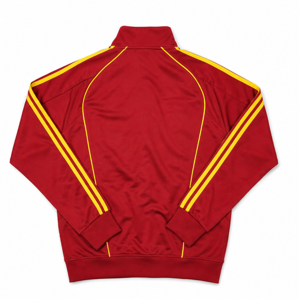 Red Retro Track Jacket Back