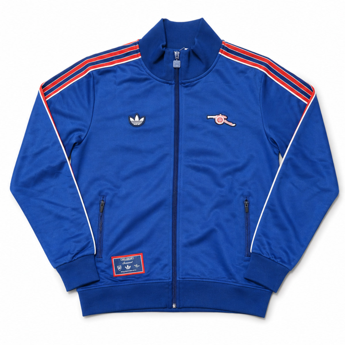 Blue 1998 Style Retro Track Jacket