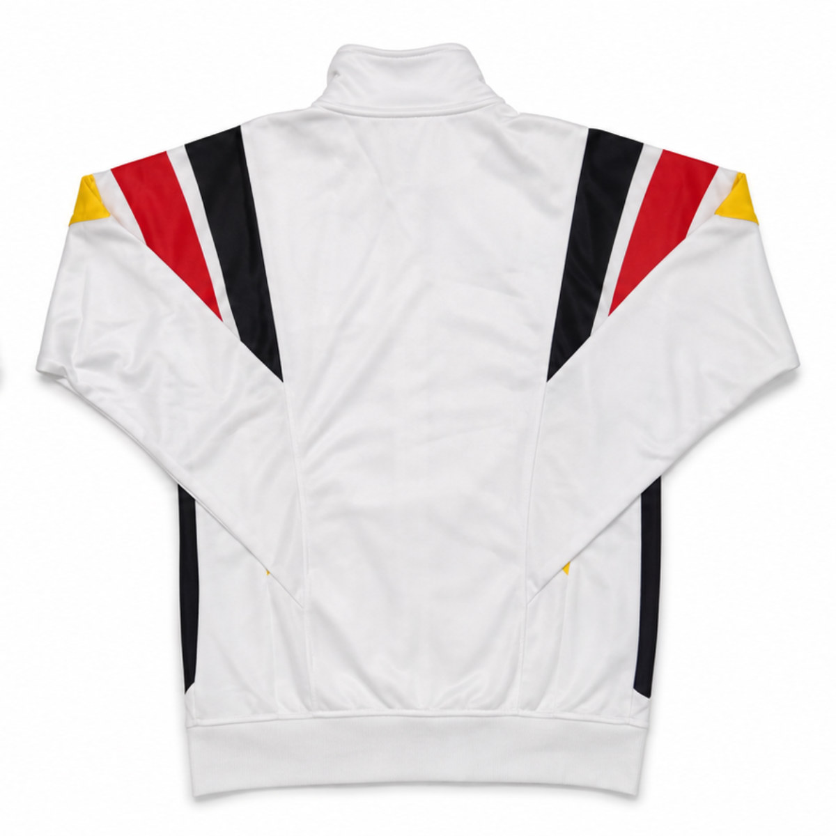 White 1990 Style Retro Track Jacket Back
