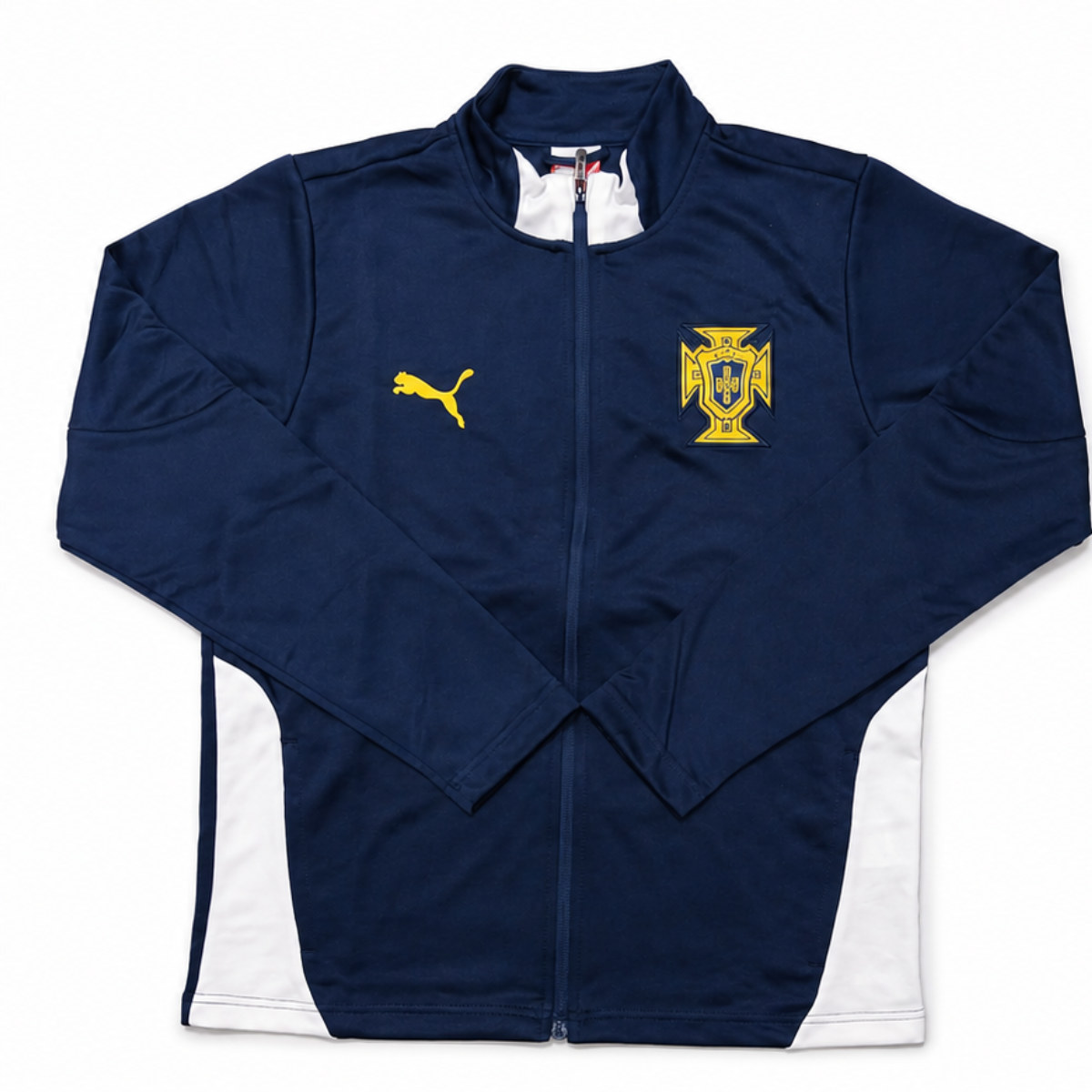 Navy Puma Retro Track Jacket