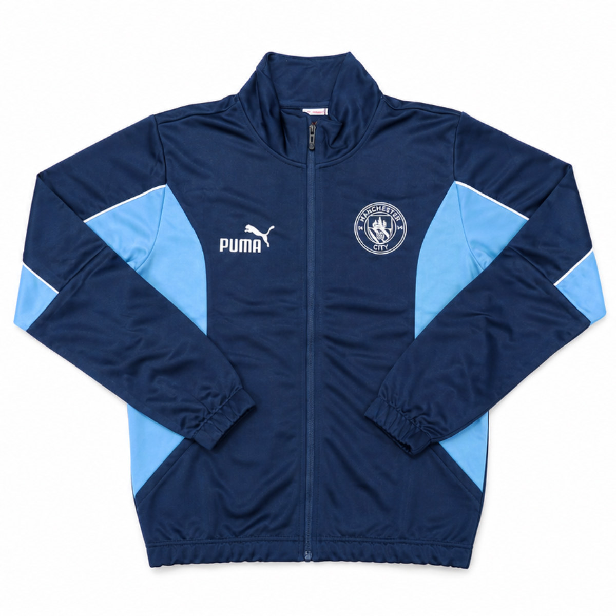 Navy Puma Retro Track Jacket