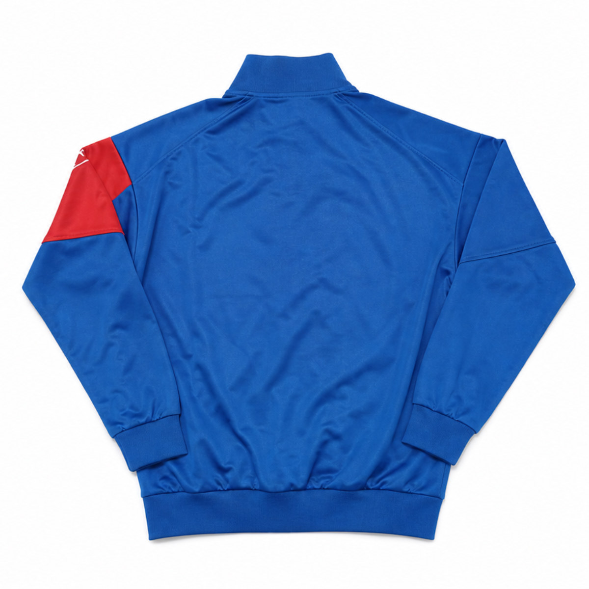 Blue and Red Nike Retro Track Jacket Back